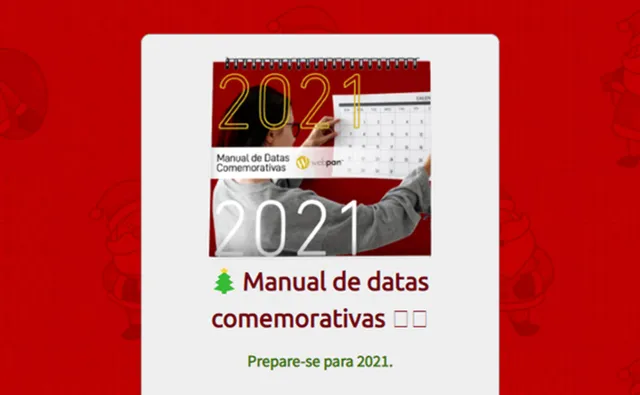 MANUAL DE DATAS COMEMORATIVAS. PREPARE-SE PARA 2021